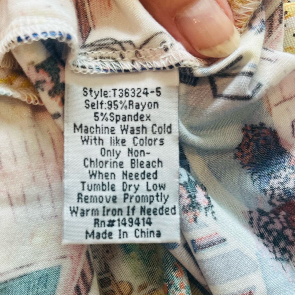 Johnny Was Janie Twist Front Swing Dress - Picture 9 of 10